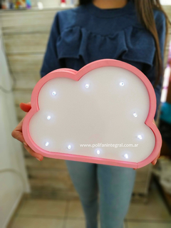 NUBE modelo3. 28cm de alto con led