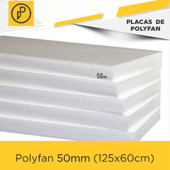 Placa De Polyfan 50 Mm Letras Corporeas Polifan