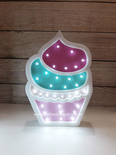 CUPCAKE en polifan con led