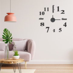 Reloj de pared 3D en madera Modelo-CMZ - comprar online