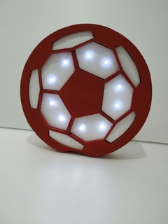 Futbol pelota equipo con led de 28cm de diam - comprar online