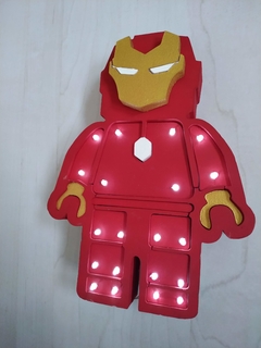 IRON MAN Lego 28cm alto con led - comprar online