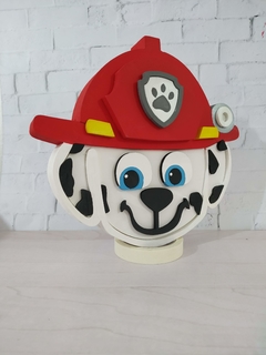 Carita PAW PATROL MARSHALL polifan 28cm de alto - comprar online