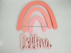 ARCO IRIS PINTADO DECO CUMPLE DECORADORA EVENTOS - comprar online