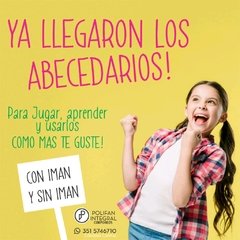 Abecedarios en Polyfan Con Iman con Caja contenedora en internet