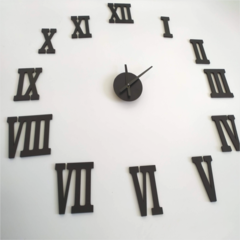 Reloj de pared 3D en madera Modelo- ROMANOS - comprar online