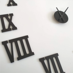 Reloj de pared 3D en madera Modelo- ROMANOS en internet