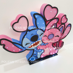 STICH pareja de 50cm de alto con led en polifan - comprar online