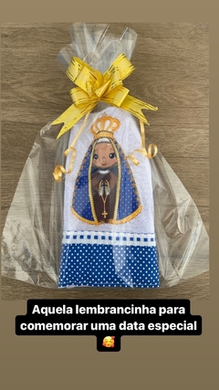 Pano de copa bordado de Nossa Senhora Aparecida - comprar online