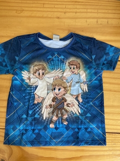 Camiseta infantil os três arcanjos