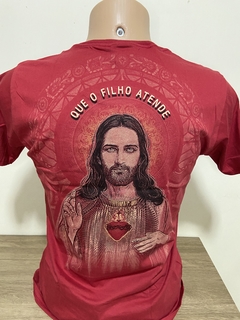 Camiseta Imaculado coração de Maria é Sagrado Coração de Jesus. - comprar online