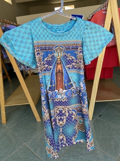 Vestido infantil Nossa Senhora Aparecida