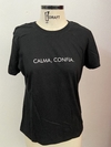 Blusa T-shirt Calma Confia