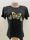 Blusa T-shirt borboletas