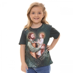 Camiseta infantil unissex de São José - comprar online