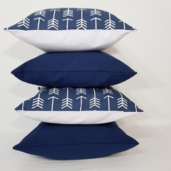 Pack de estampado azul flechas - La bacana deco