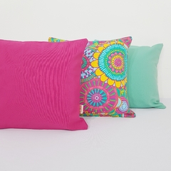 Pack x3 mandalas con acqua y fucsia