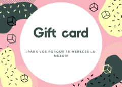 Gift card en internet