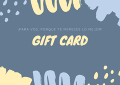 Gift card - tienda online