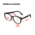 Óculos de grau redondo oversized feminino - Alternativa Óculos
