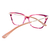 Óculos de grau quadrado gatinho feminino - Alternativa Óculos