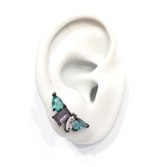 Earcuff 4 circones colores