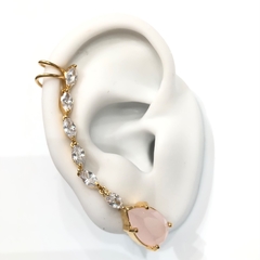 Earcuff gota y circon