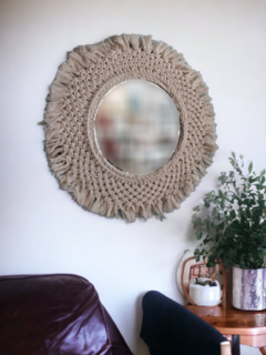 Espejo Valencia Macramé - comprar online