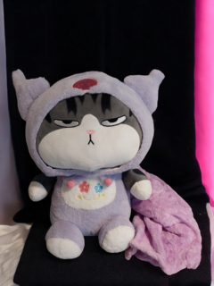 Peluche Kuromi c/manta - comprar online