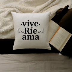 Almohadon Frase 50x50 - tienda online