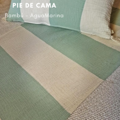 Pie de Cama Bambú - comprar online