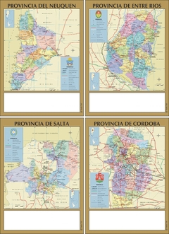 Almanaques MAPAS - Zocan Imprenta