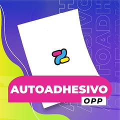 Impresión  Autoadhesivos A3  OPP - comprar online