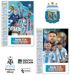 Almanaques 2025 Posters 50 x 70 cm ARGENTINA CAMPEON - comprar online