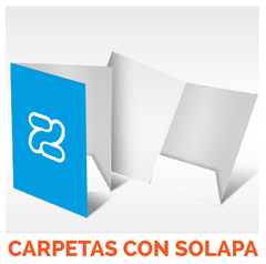 Carpetas Corporativas A4 - Carpetas con Solapa