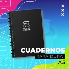 Cuadernos A5 - Tapa Dura 14,8 x 21 cm.