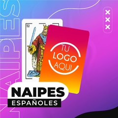 Naipes Españolas  - Dorso Personalizado