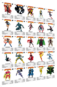 Cartas Super HEROES  2 edition - Zocan Imprenta