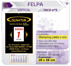 Almanaques Taco Nº 5 Rectangular - comprar online