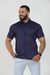 Camisa Manga Curta Mr. Dandy Premium - Azul Marinho