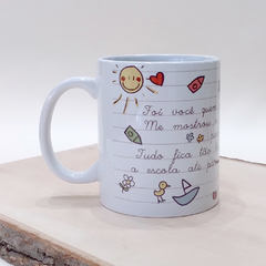 Caneca professora ABC