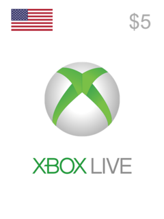 Tarjeta de regalo Xbox 5 (US) – Email Delivery