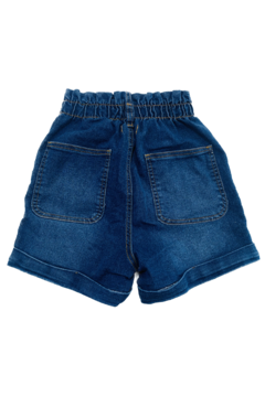 Short Cintura Alta 2221174 Jeans Escuro - comprar online