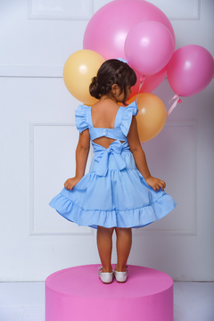 Conjunto Rosa Sublime 2212363 Azul claro. - Jacris Kids | Transformando Sonhos em Moda