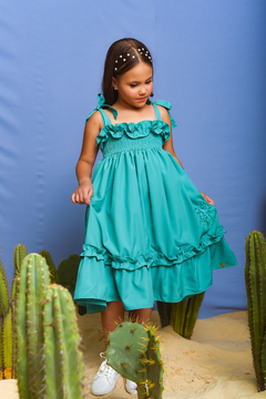 Vestido Buquê 2252664 Verde - loja online