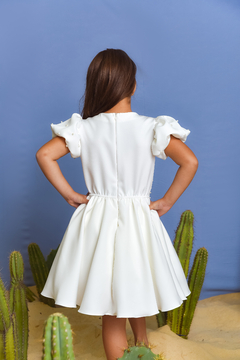 Vestido Perolas 2252673 Off White - loja online