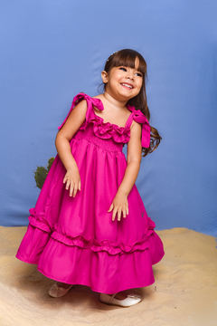 Vestido Buquê 2252664 Fucsia