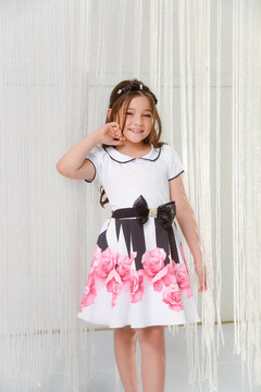 Vestido Black And White 2252638 Branco. - loja online