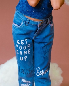 Calça Silkada 2231200 Jeans Claro. - Jacris Kids | Transformando Sonhos em Moda