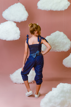 Conjunto Jeans Corações 2211094 jeans. - Jacris Kids | Transformando Sonhos em Moda
